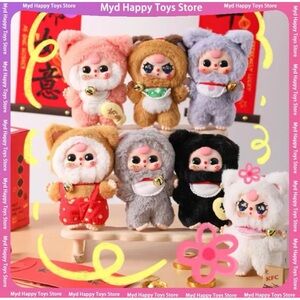 NWT Baby Three Billionaire Lucky Cat Series Blind Box random New in Box